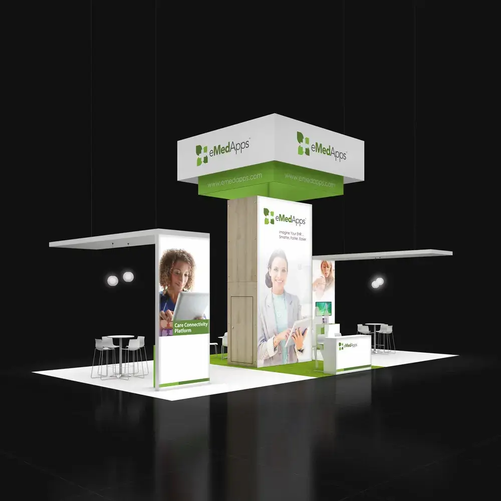 20x40 booth rental RLU2040 50 - image4