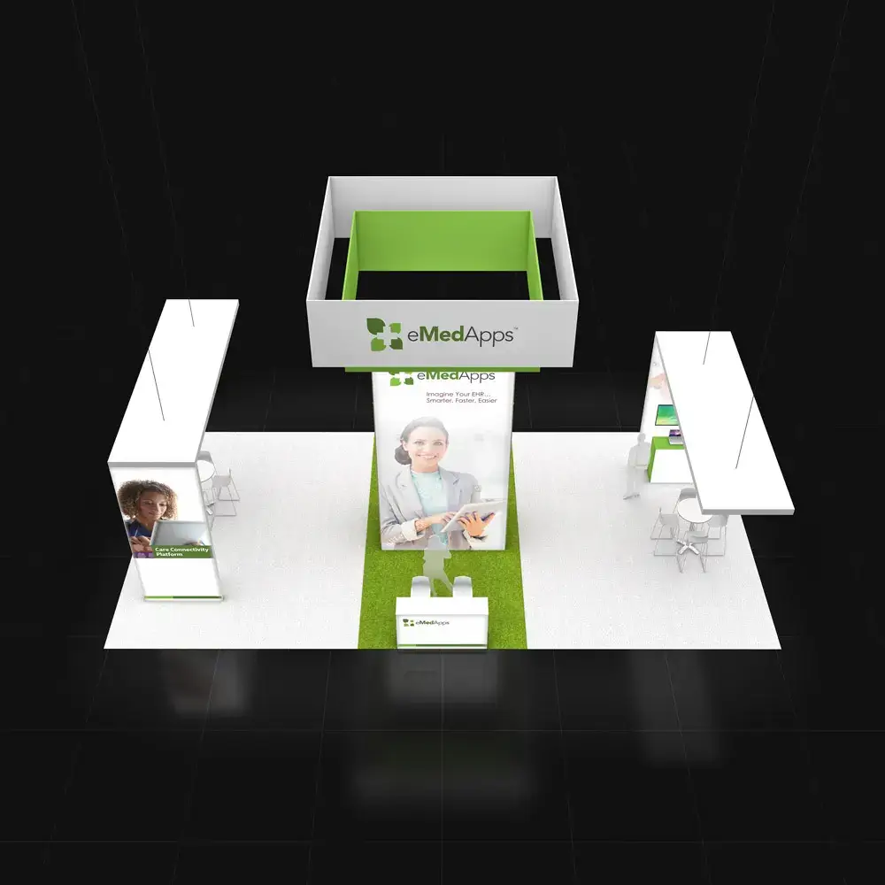 20x40 booth rental RLU2040 50 - image5