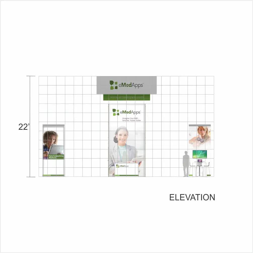 20x40 booth rental RLU2040 50 - image3