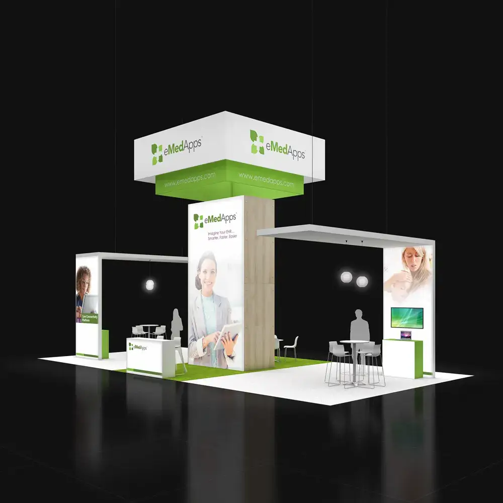20x40 booth rental RLU2040 50 - image8