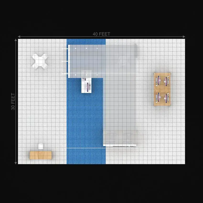 30x40 booth rental RLU3040 30 - image8