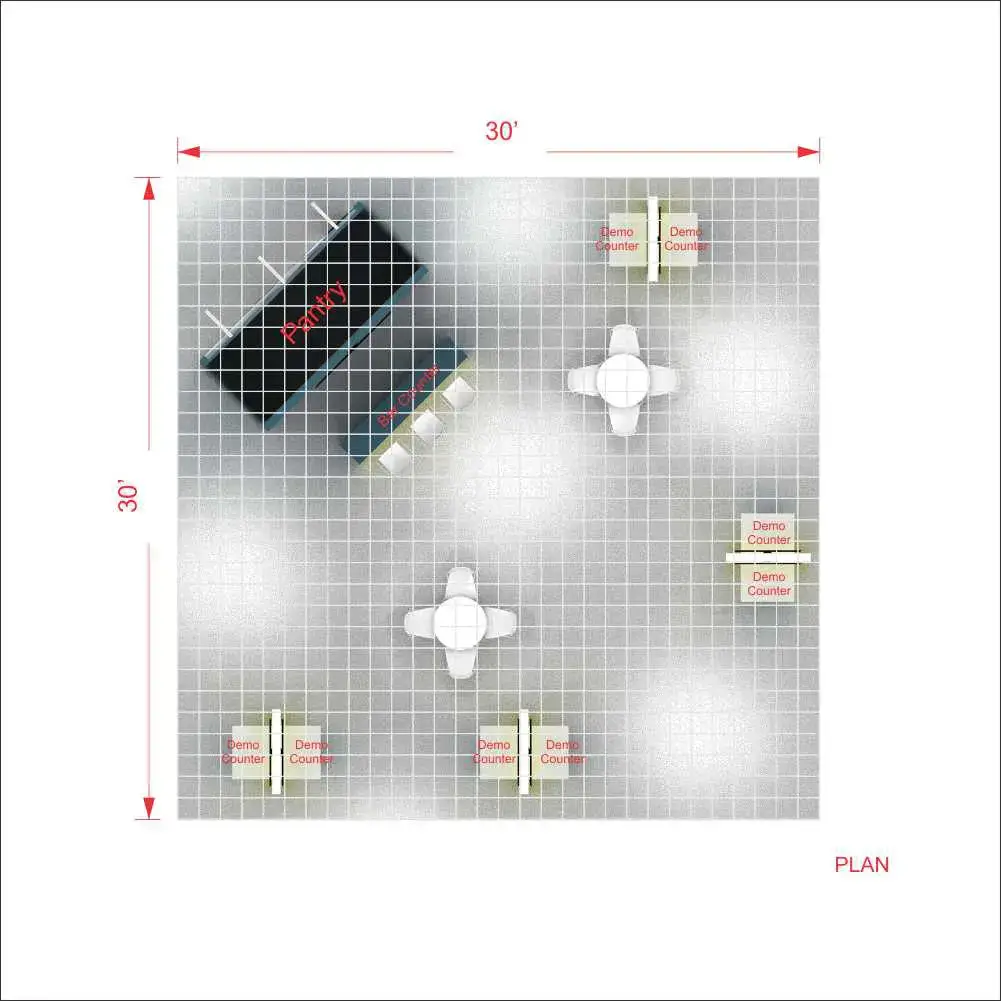 30x30 booth rental RLU3030 93 - image9