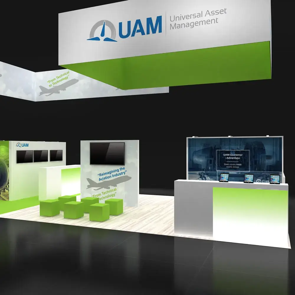 20x40 booth rental RLU2040 54 - image5