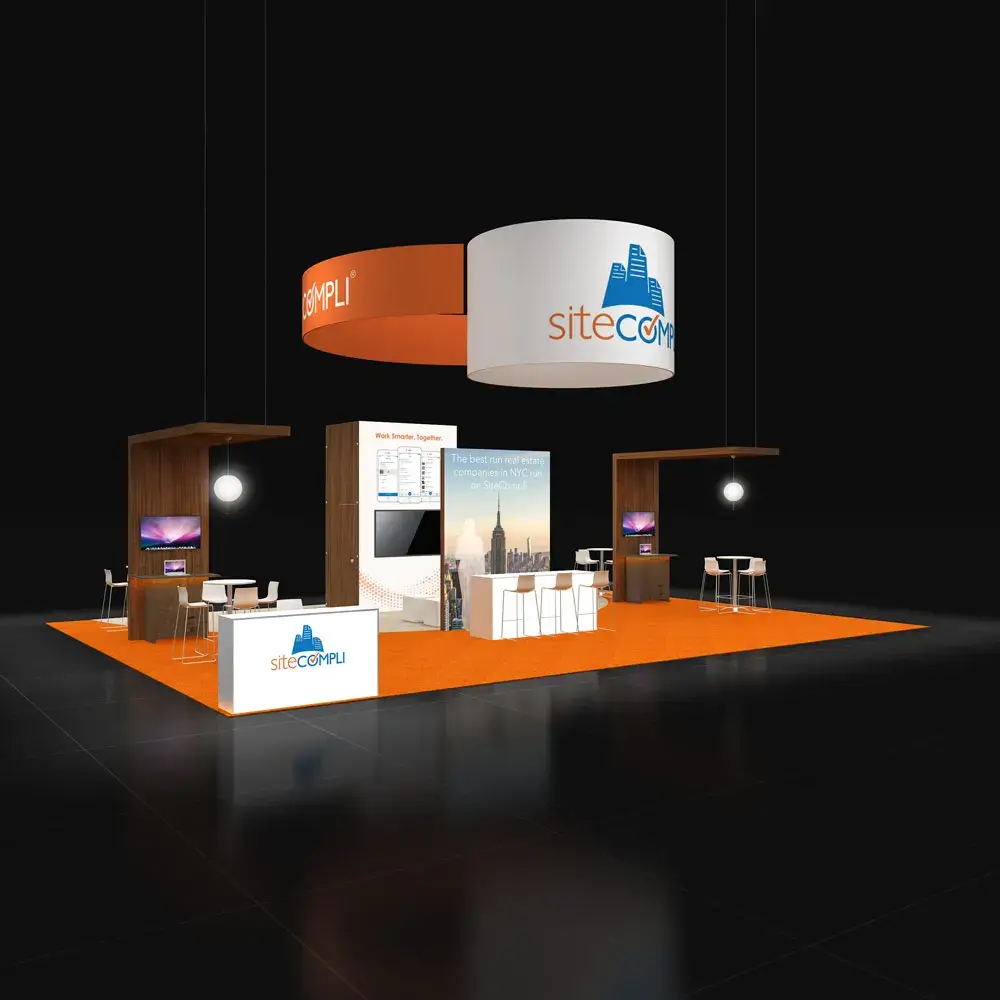 30x40 booth rental RLU3040 32 - image1