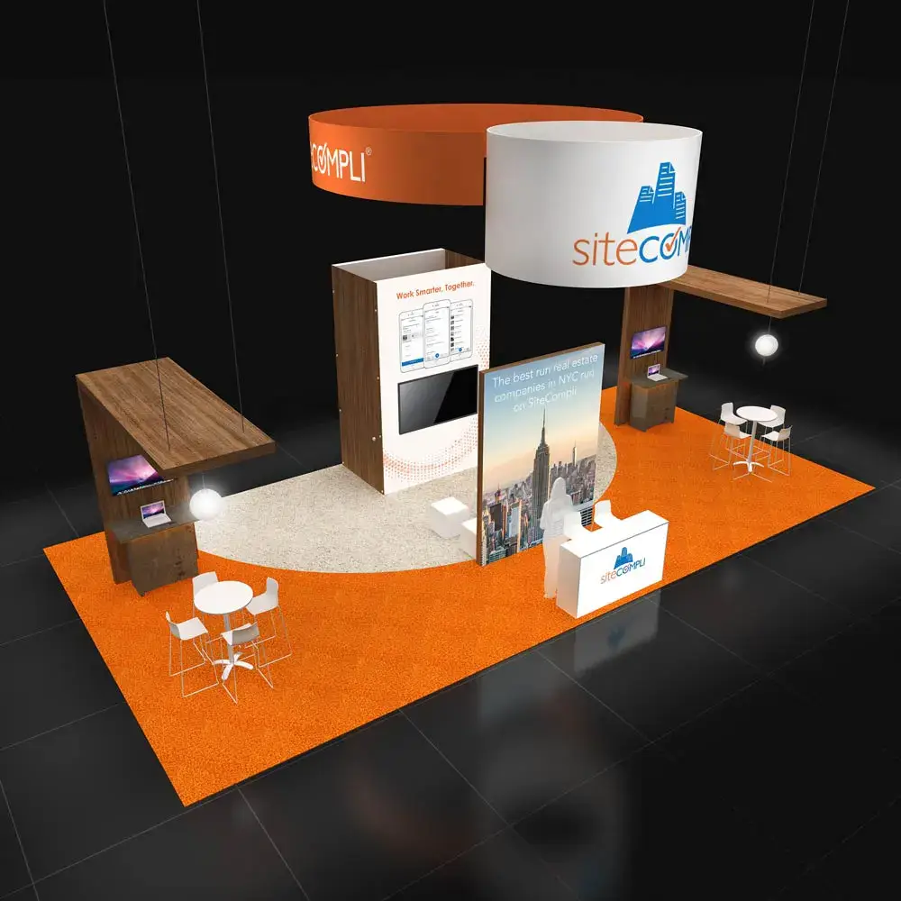 20x40 booth rental RLU2040 55 - image5