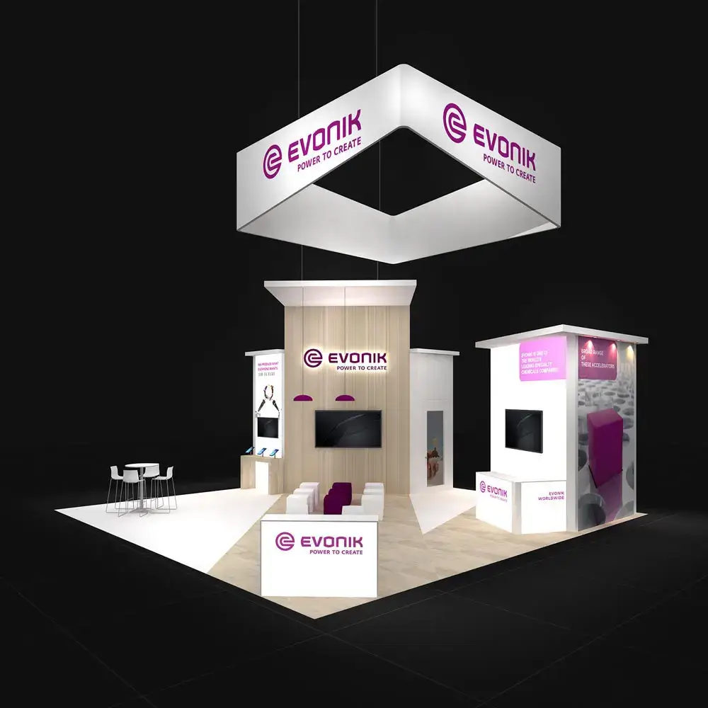 30x30 booth rental RLU3030 96 - image1