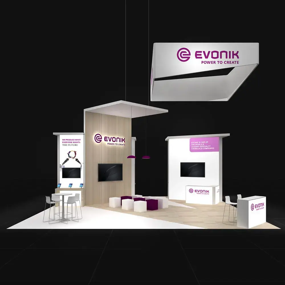 30x30 booth rental RLU3030 96 - image2