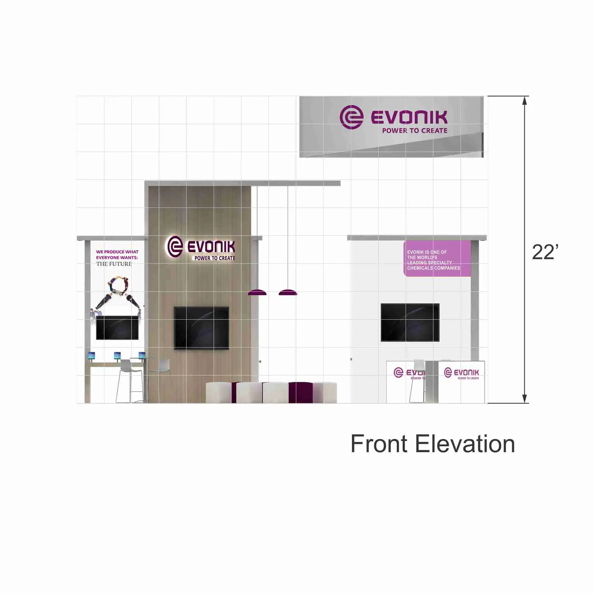 30x30 booth rental RLU3030 96 - image9