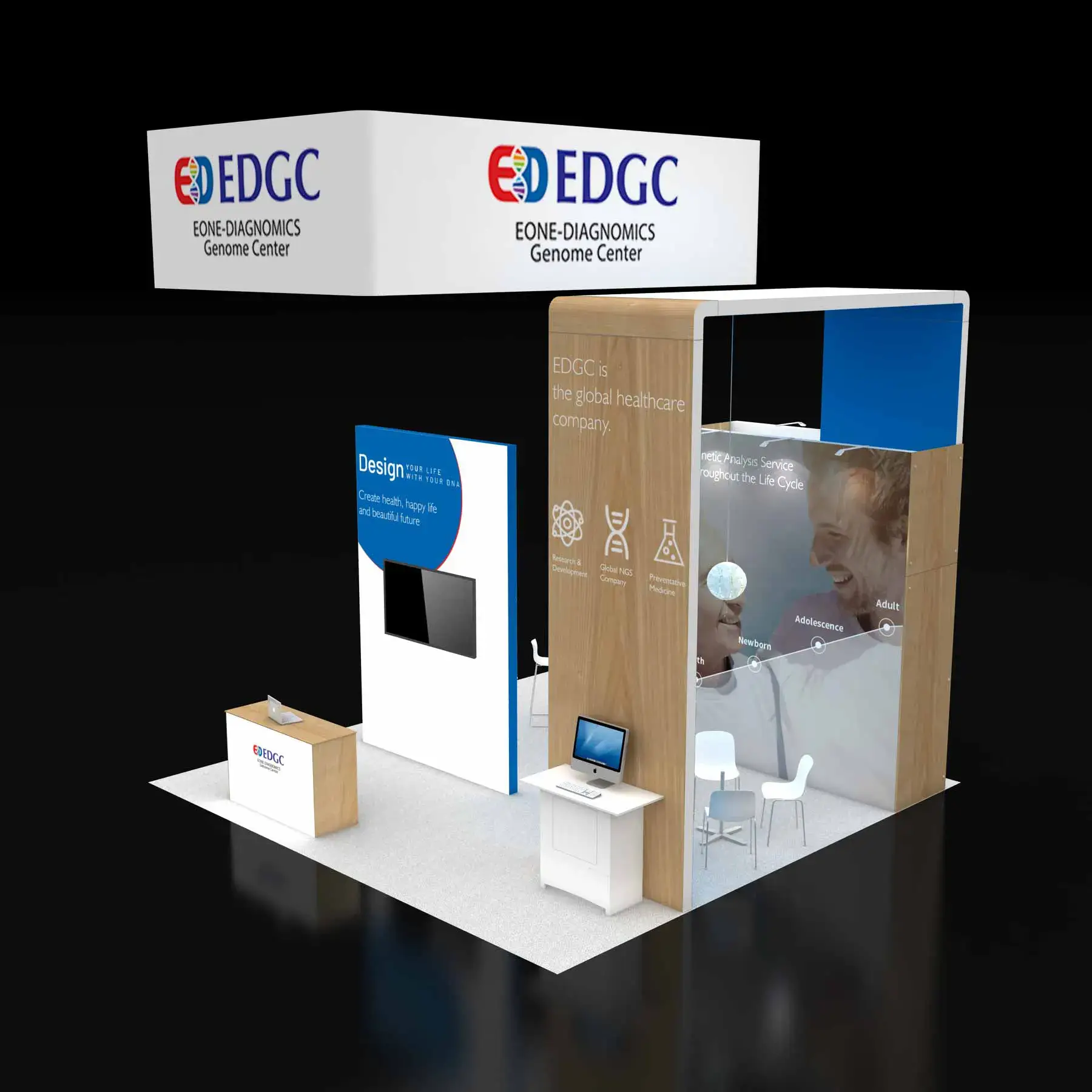 20x20 booth rental GRLU2020 121 - image1
