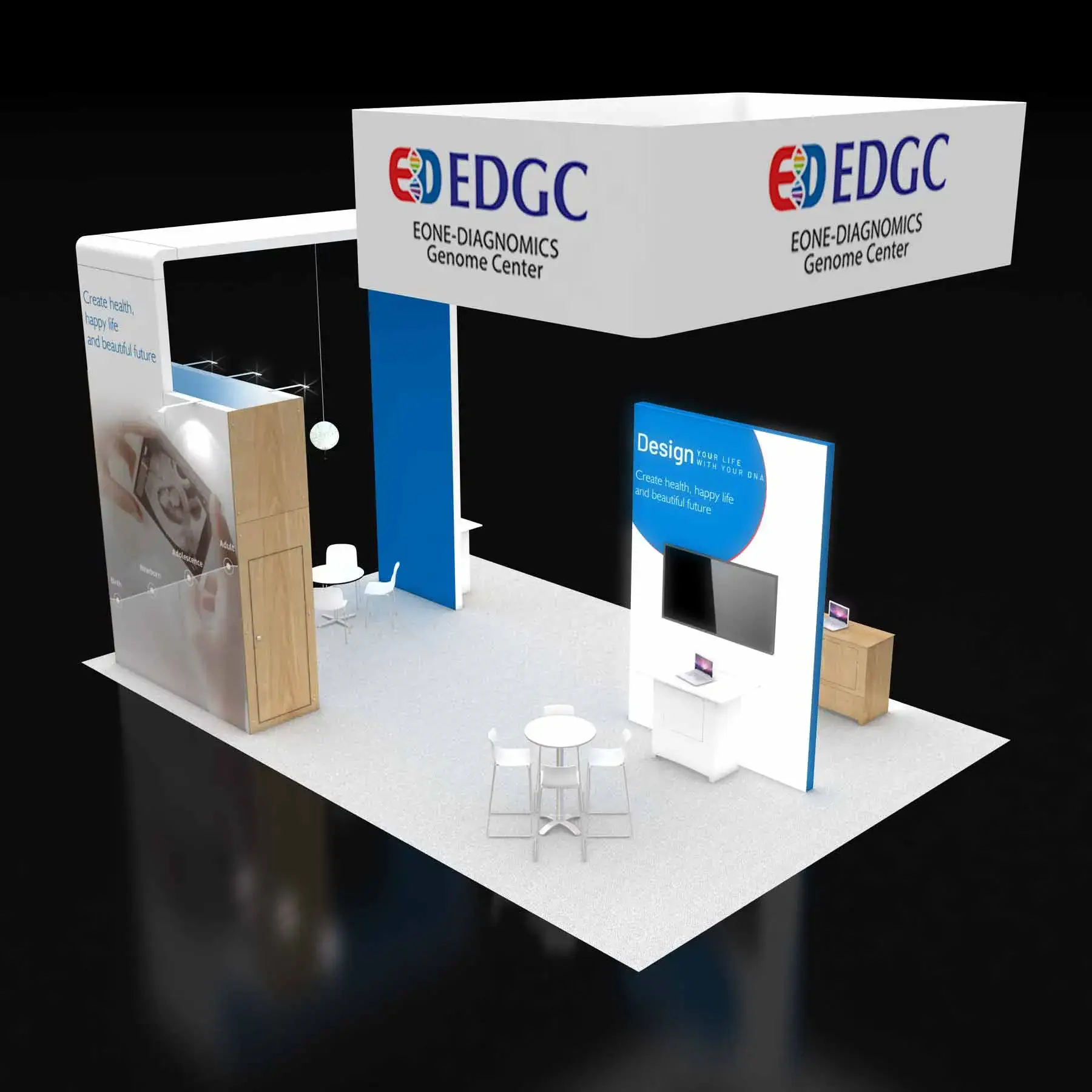 20x30 booth rental GRLU2030 103 - image6