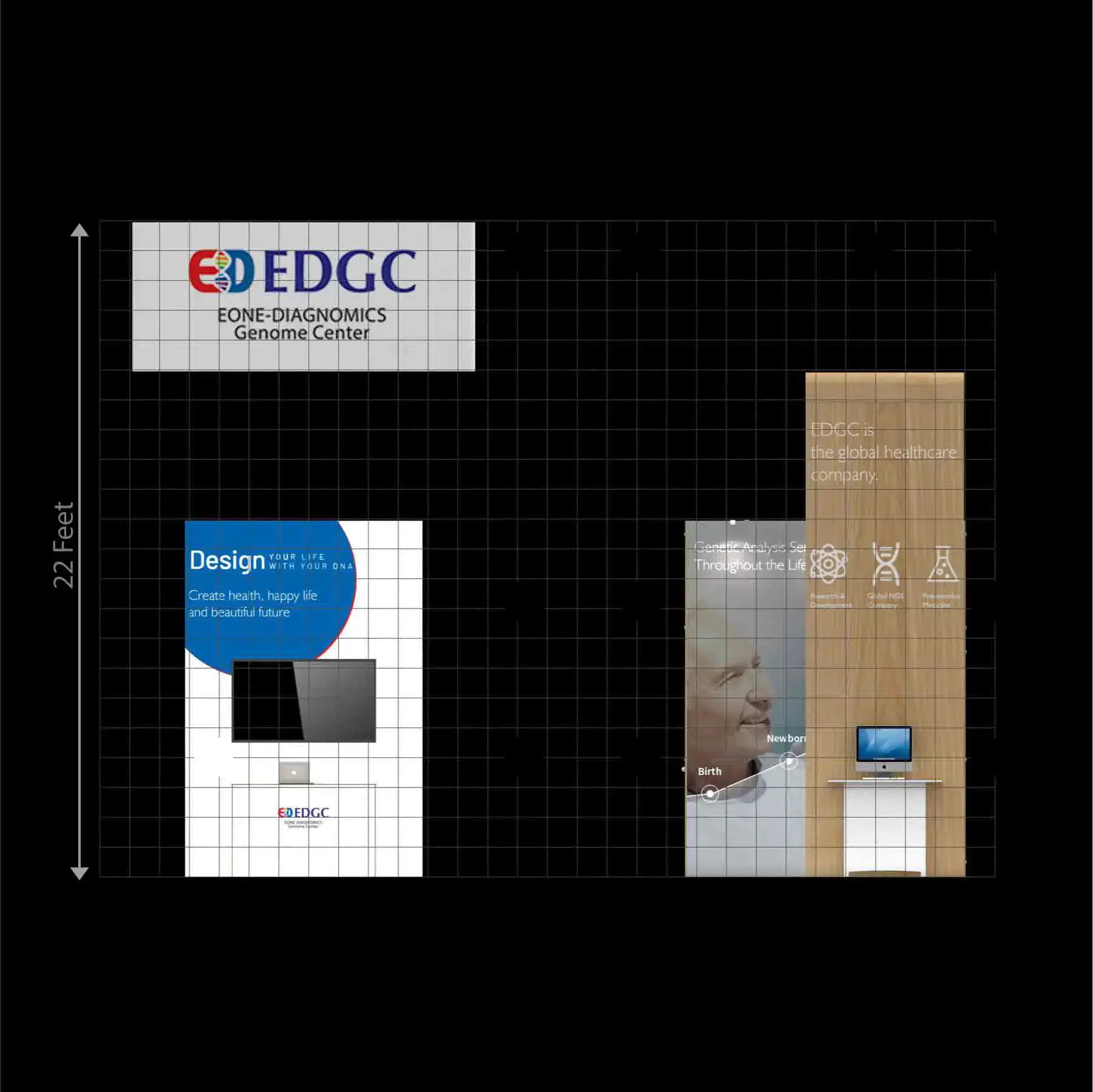 20x30 booth rental GRLU2030 103 - image7