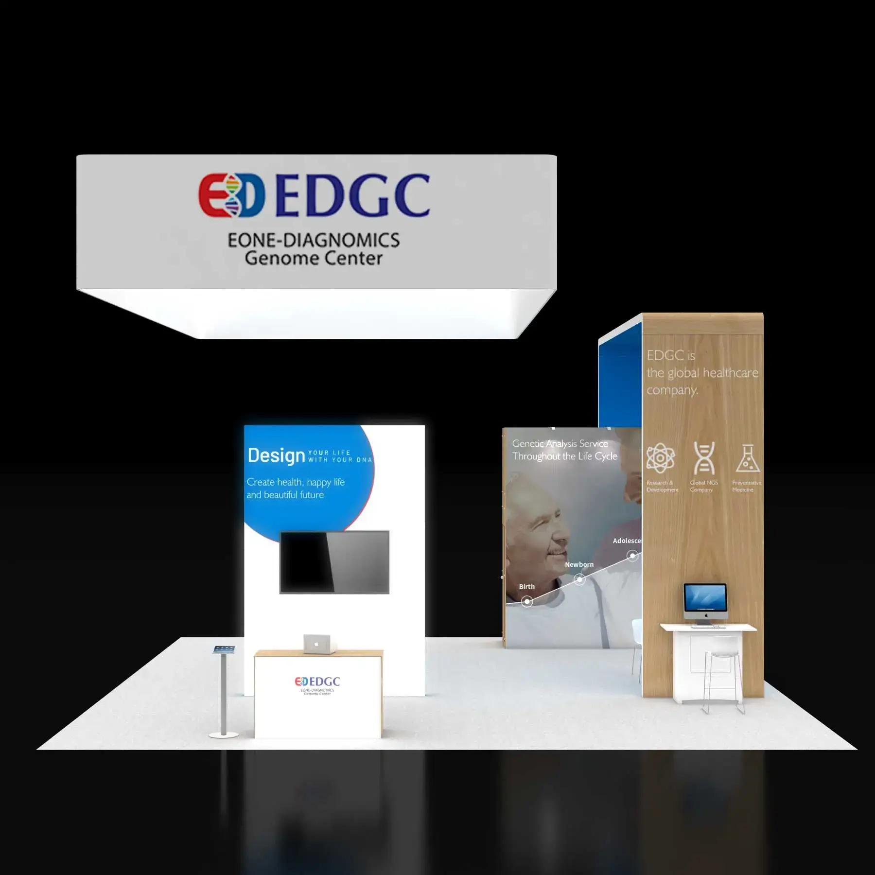 30x30 booth rental RLU3030 97 - image2