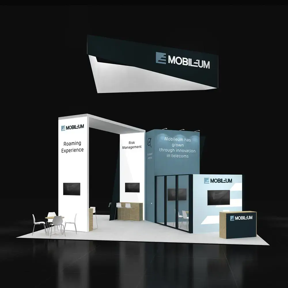 30x30 booth rental RLU3030 98 - image1