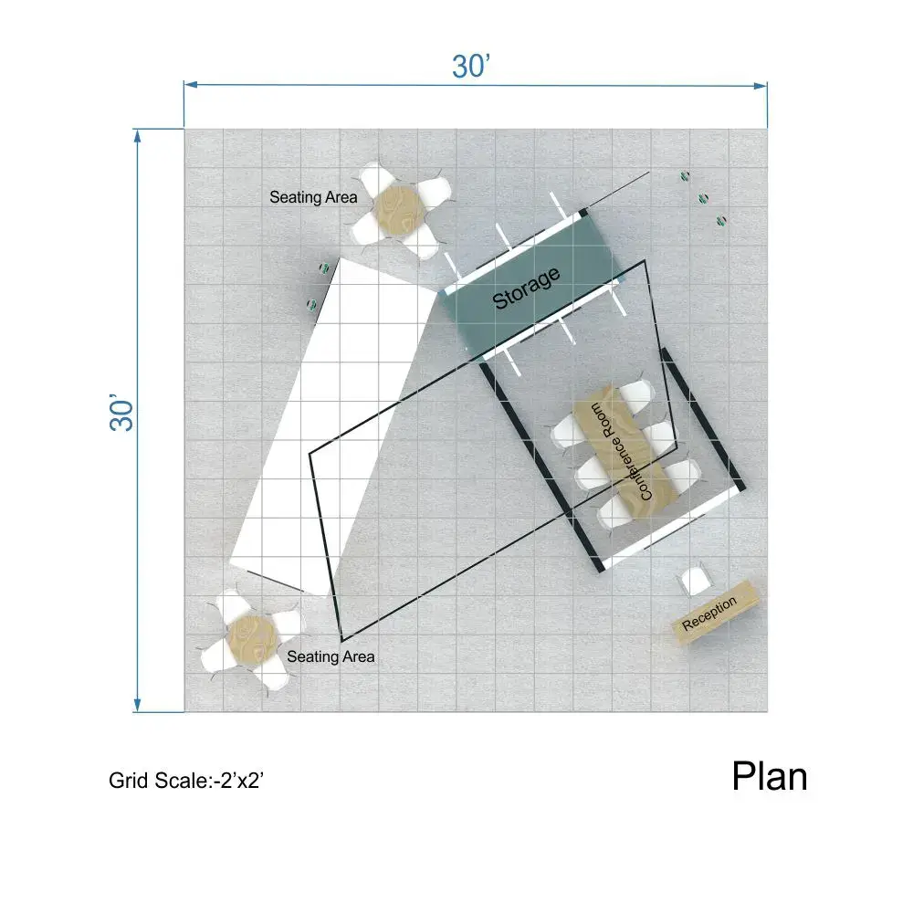 30x30 booth rental RLU3030 98 - image12