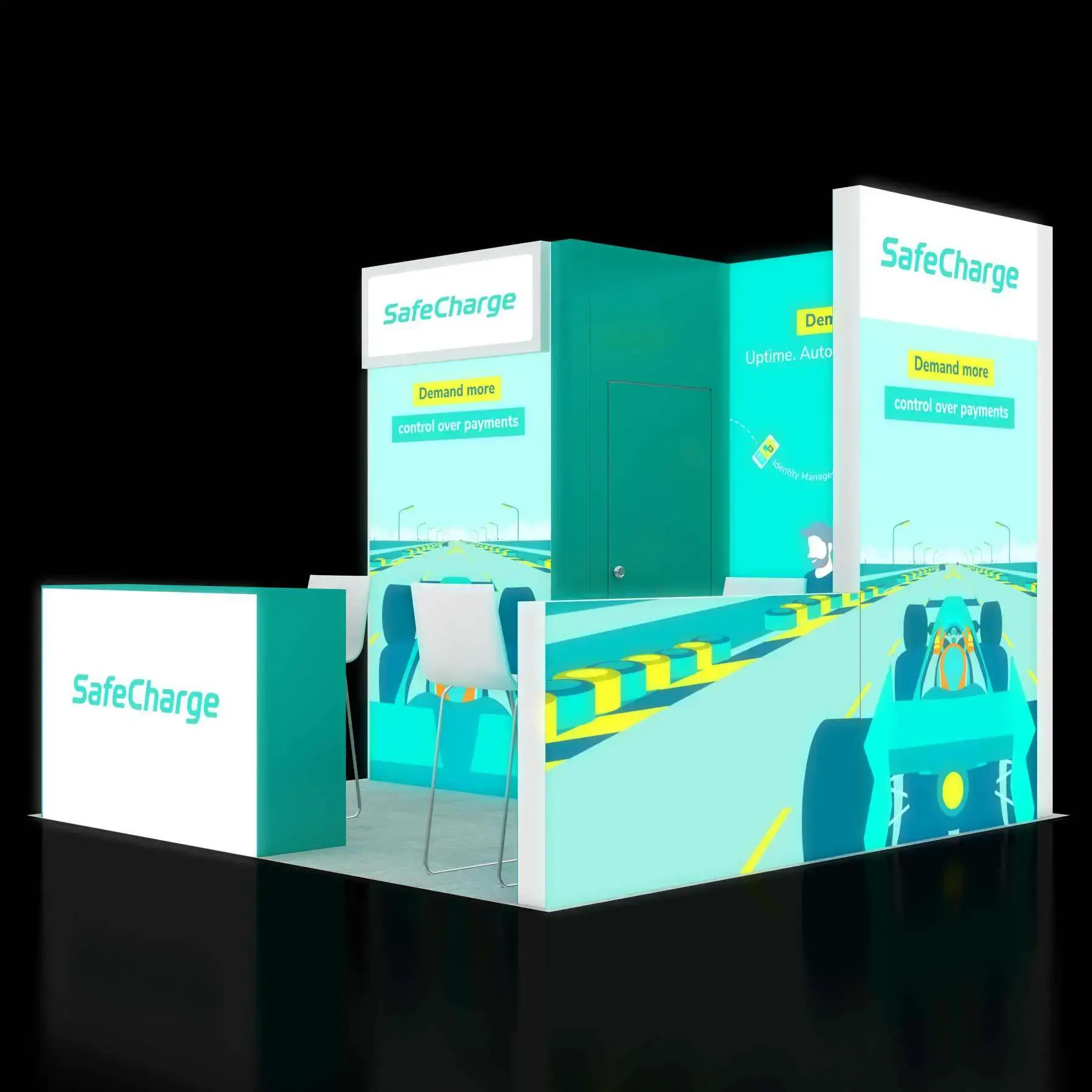 10x10 booth rental GRL1010 05 - image3