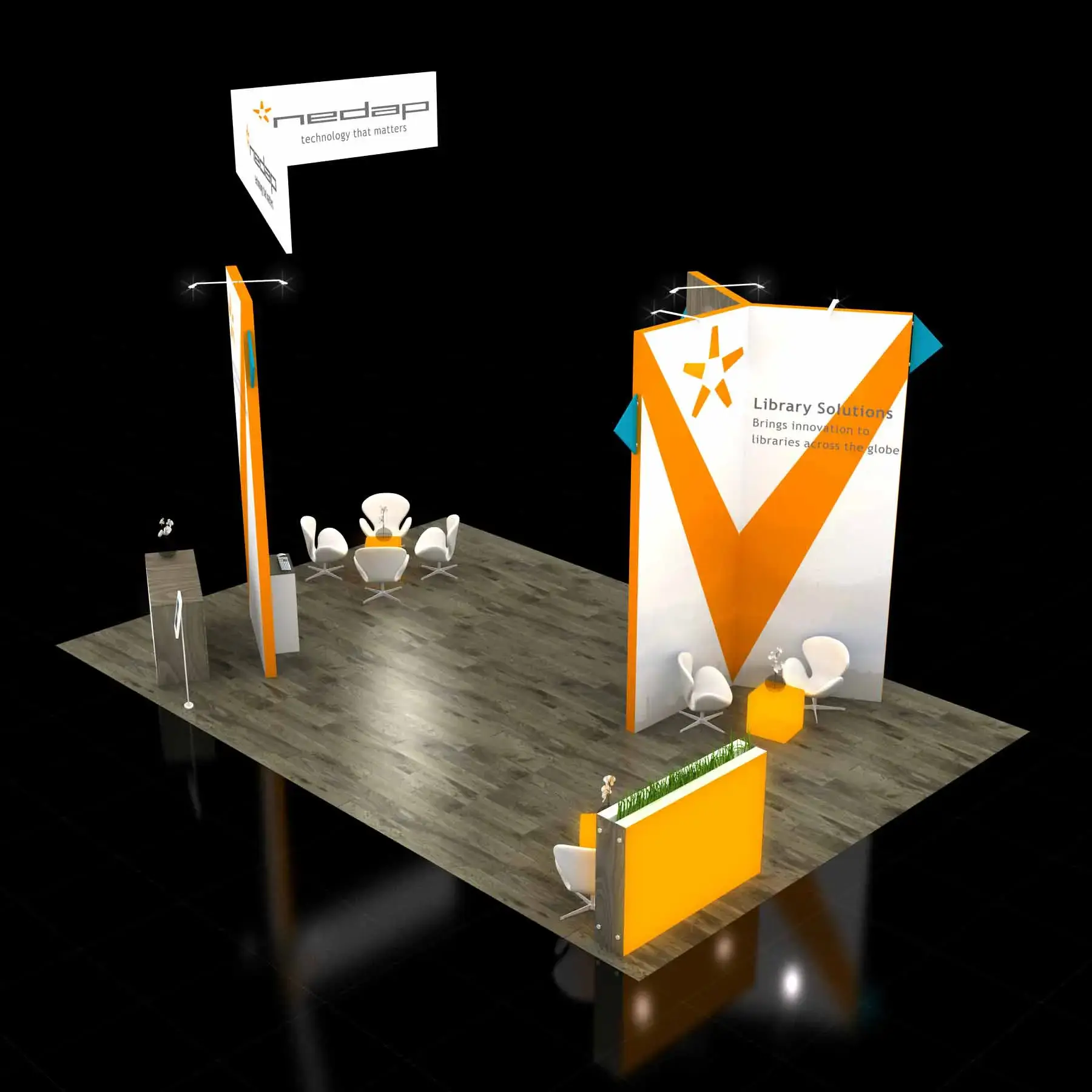 20x30 booth rental RLU2030 104 - image3
