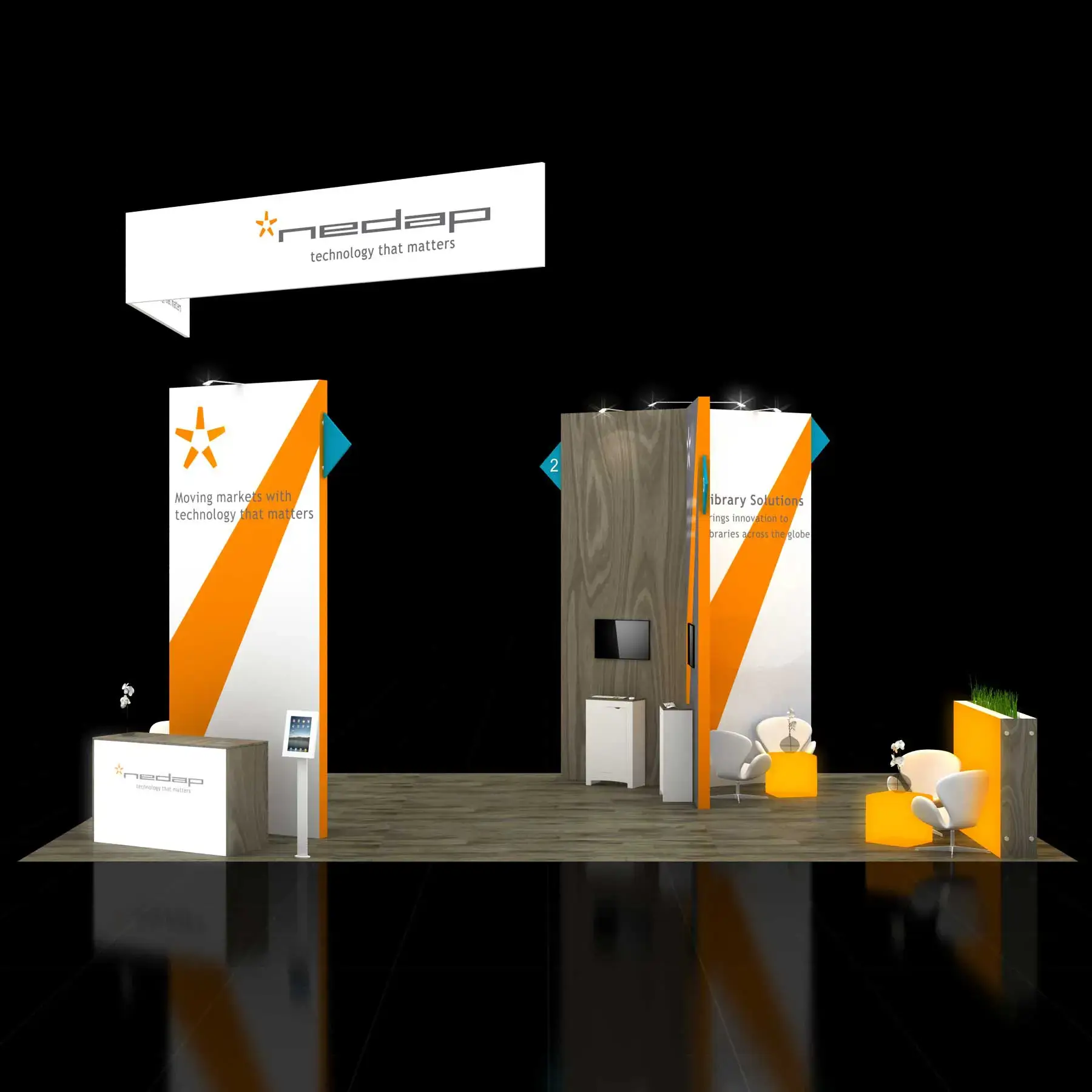 20x30 booth rental RLU2030 104 - image4