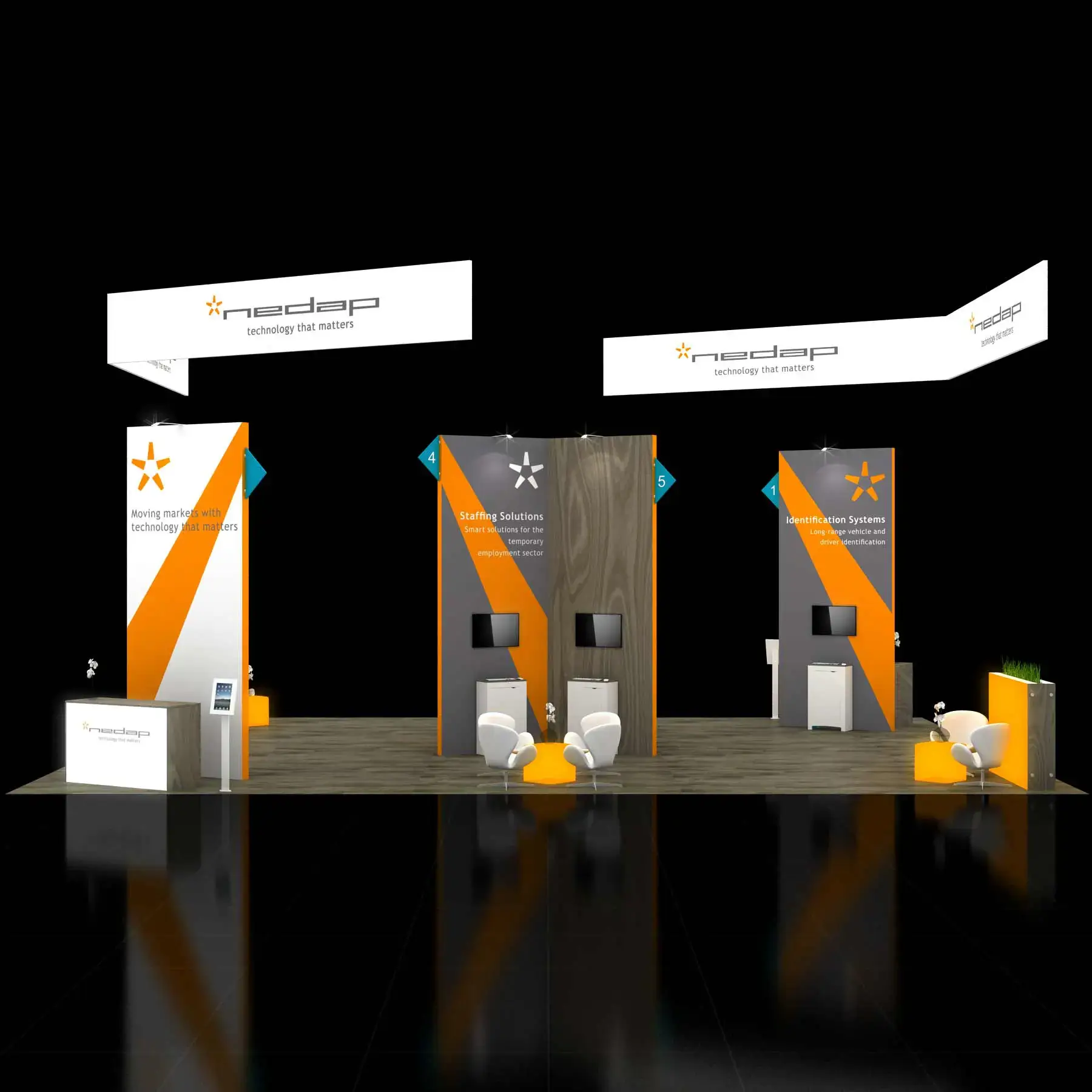 30x40 booth rental RLU3040 34 - image1
