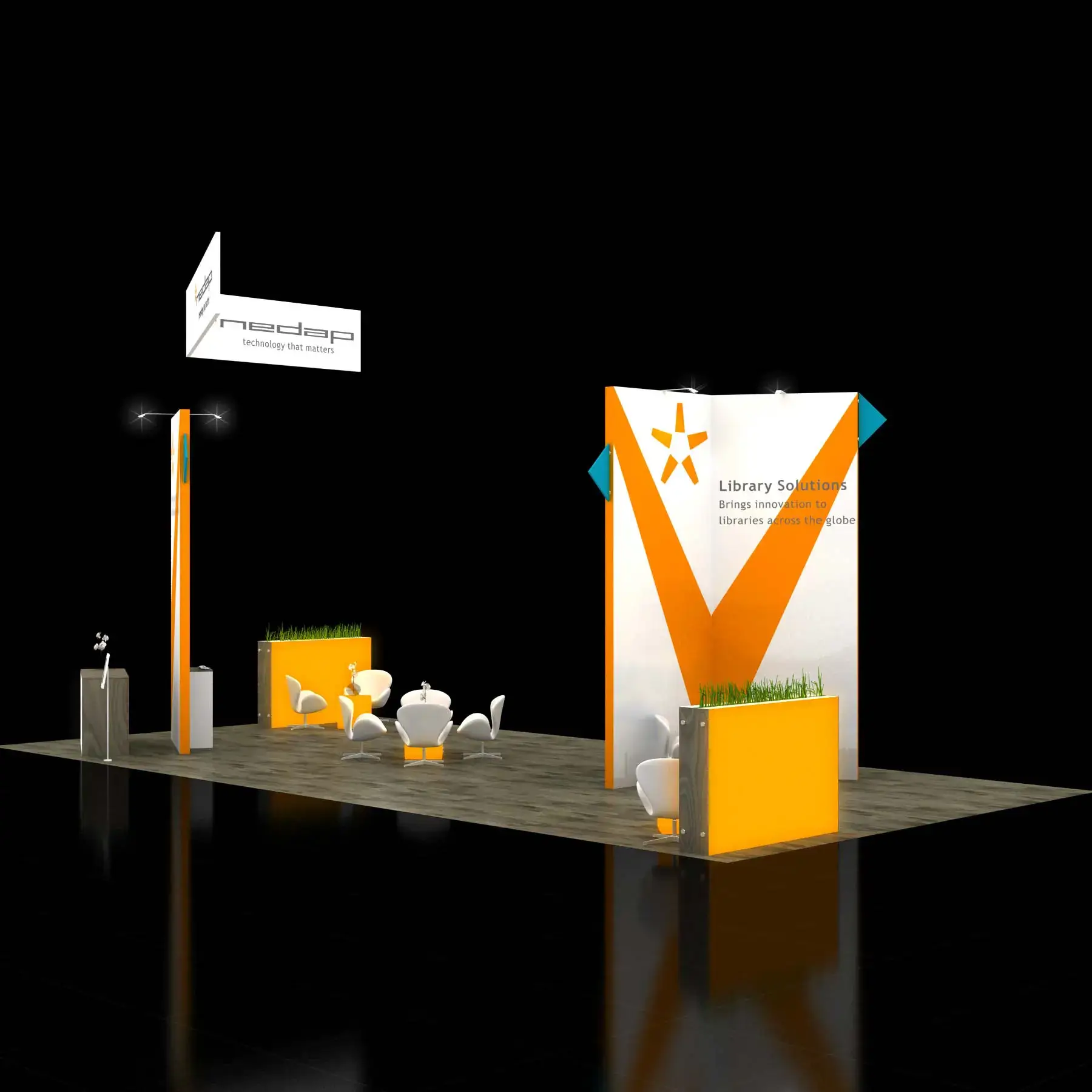 20x40 booth rental RLU2040 58 - image1