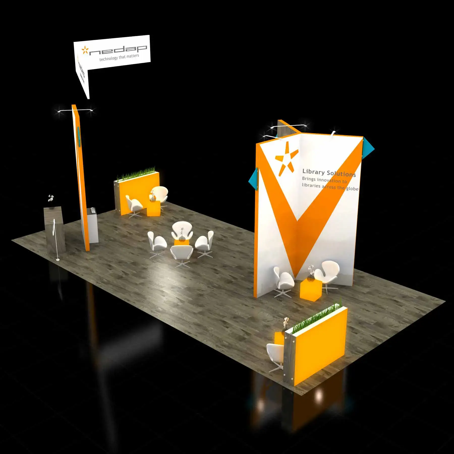 20x40 booth rental RLU2040 58 - image2