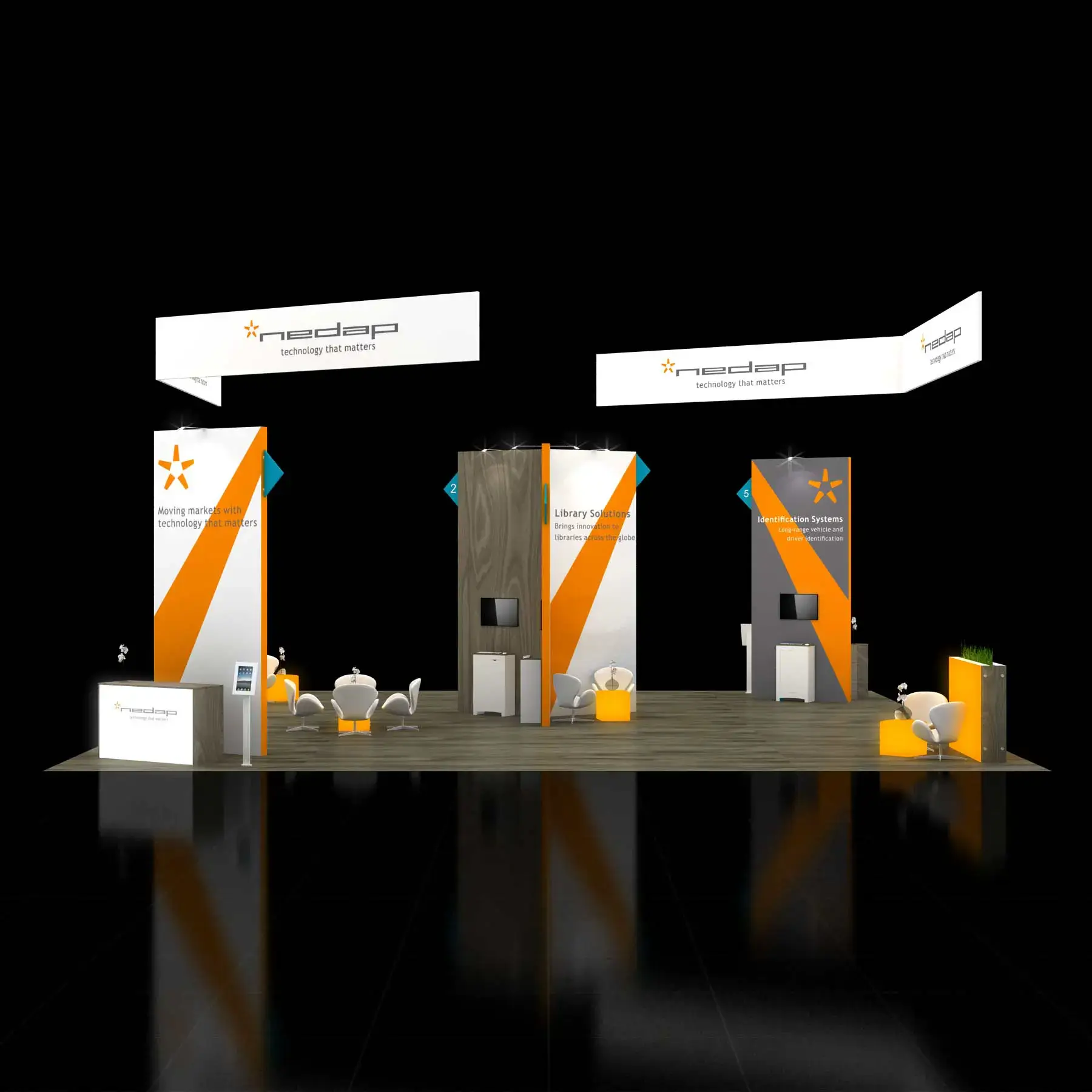 40x40 booth rental RLU4040 19 - image2