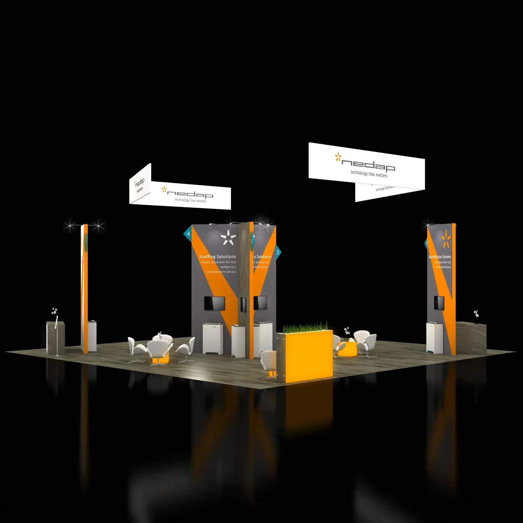 40x40 booth rental RLU4040 19 - image3
