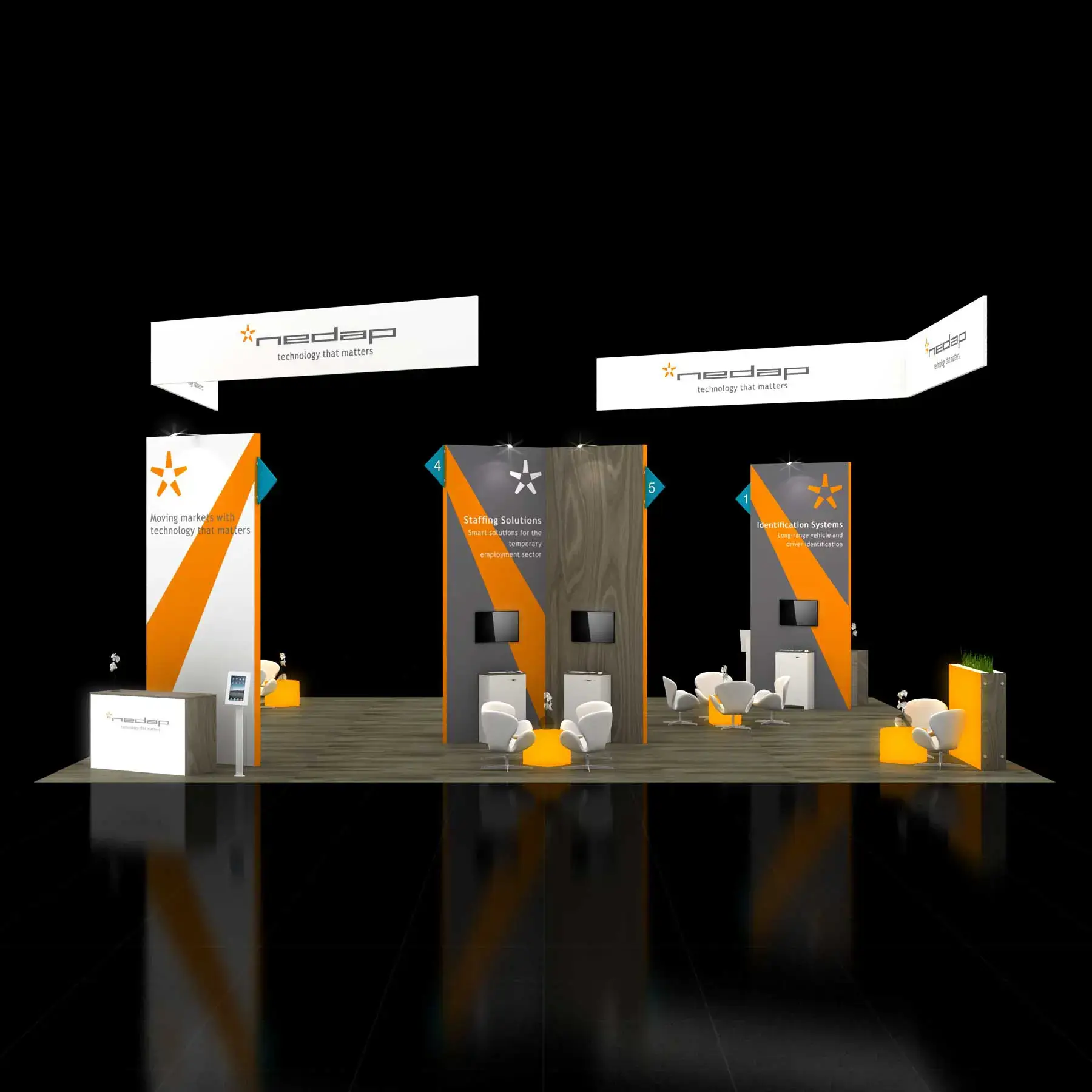 40x40 booth rental RLU4040 19 - image4
