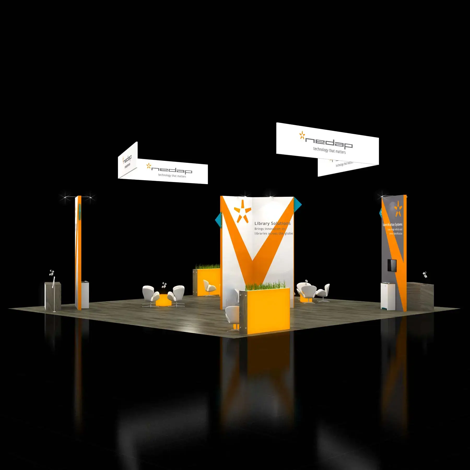 40x40 booth rental RLU4040 19 - image6