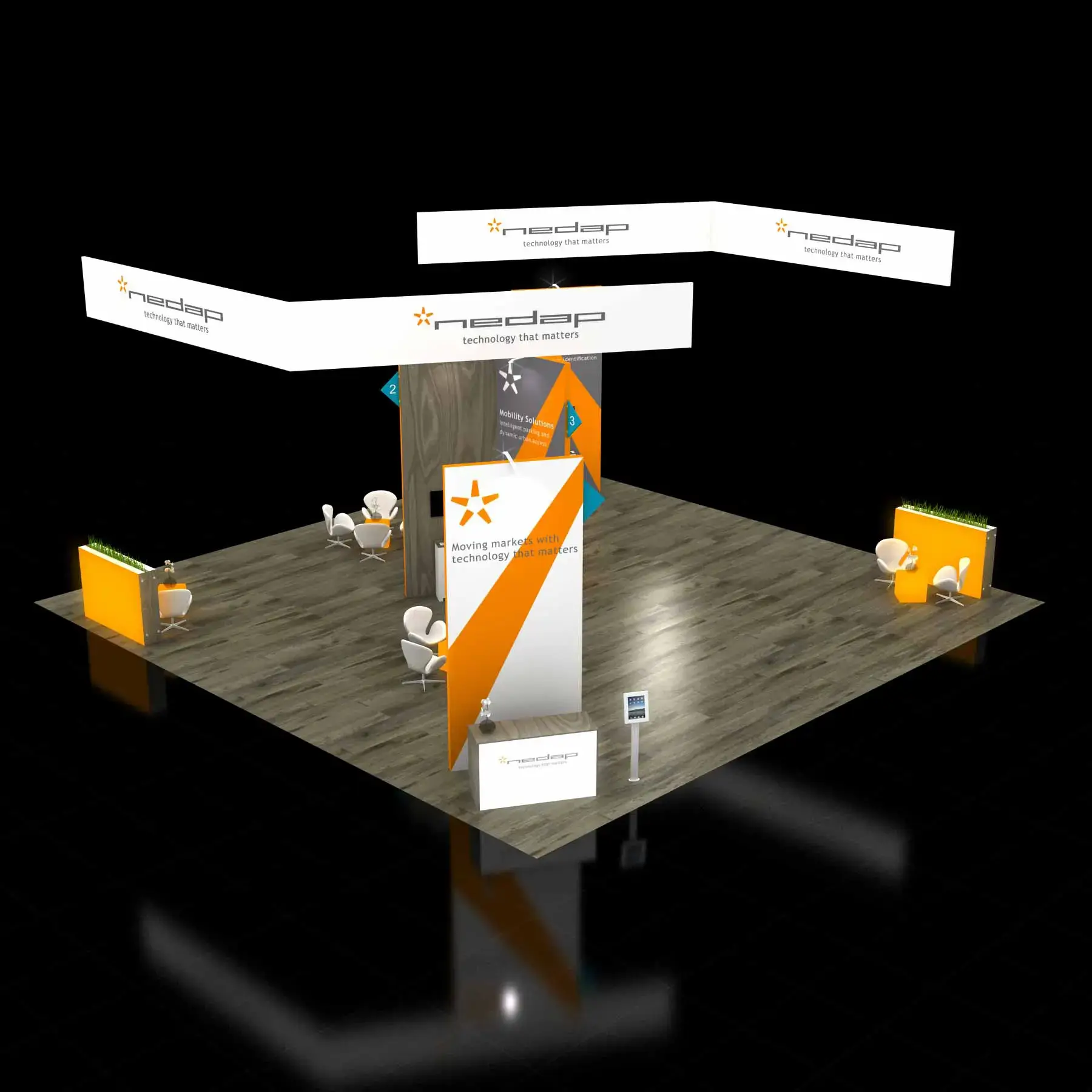 40x40 booth rental RLU4040 19 - image8