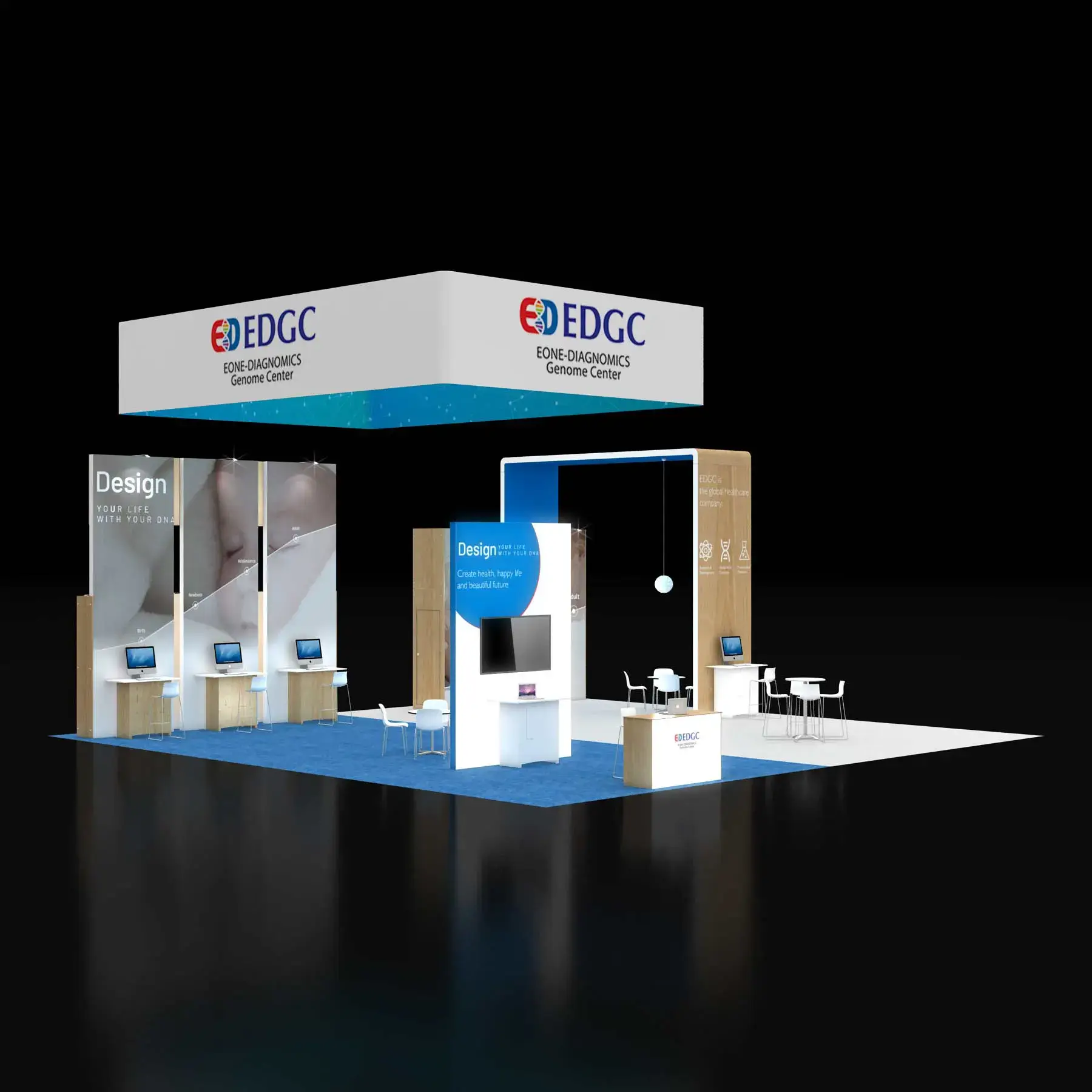 40x40 booth rental RLU4040 20 - image2