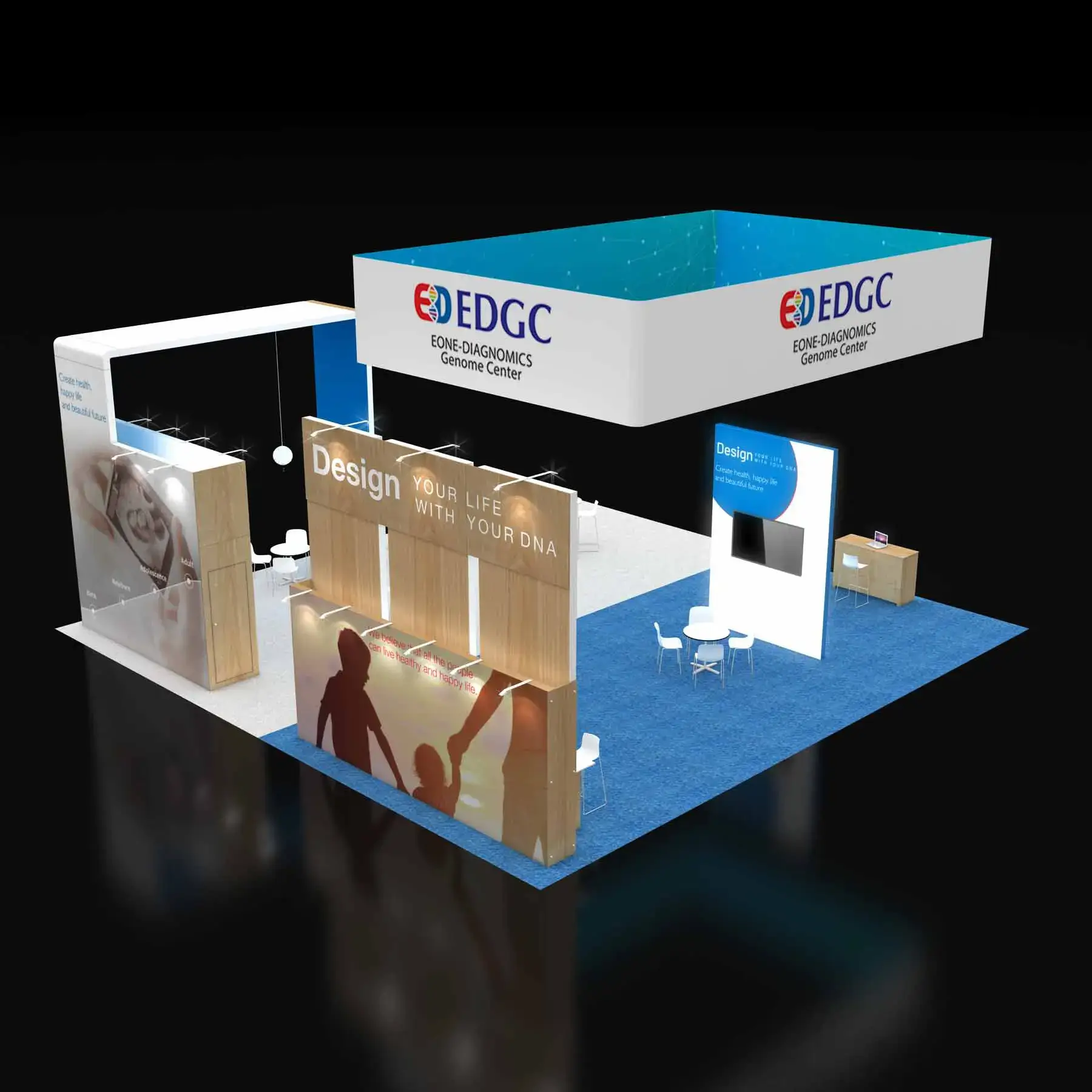 40x40 booth rental RLU4040 20 - image6
