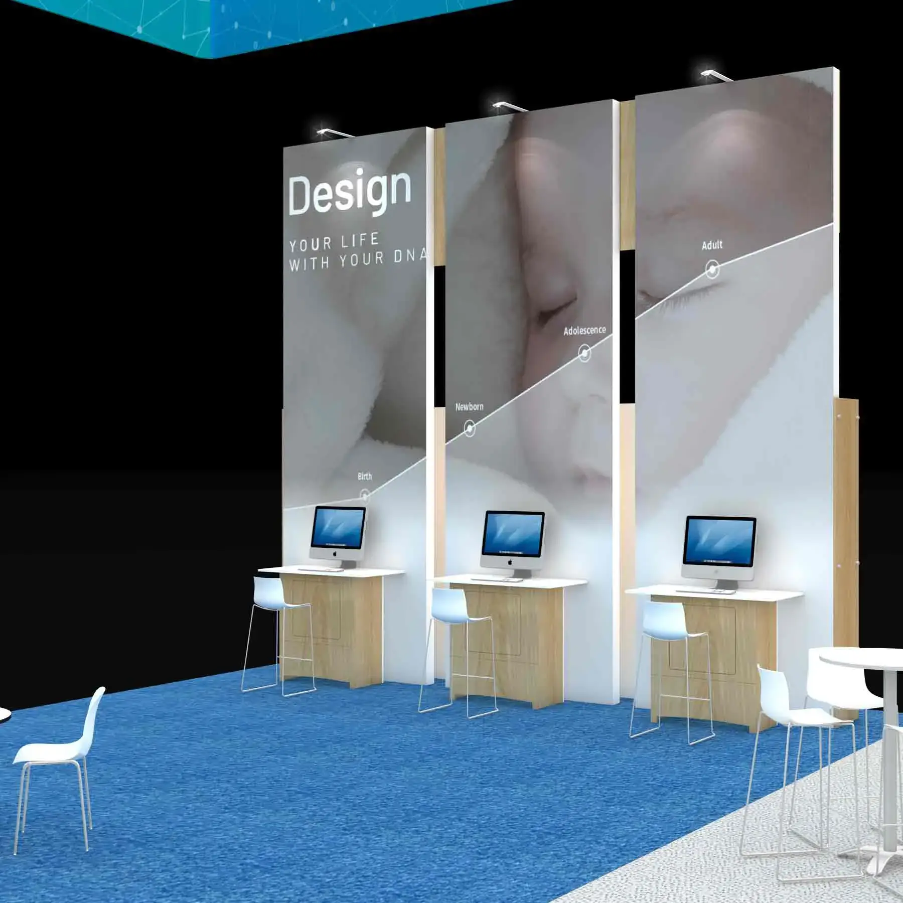 40x40 booth rental RLU4040 20 - image8