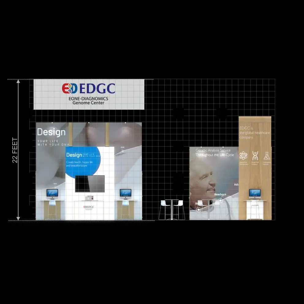 40x40 booth rental RLU4040 20 - image10
