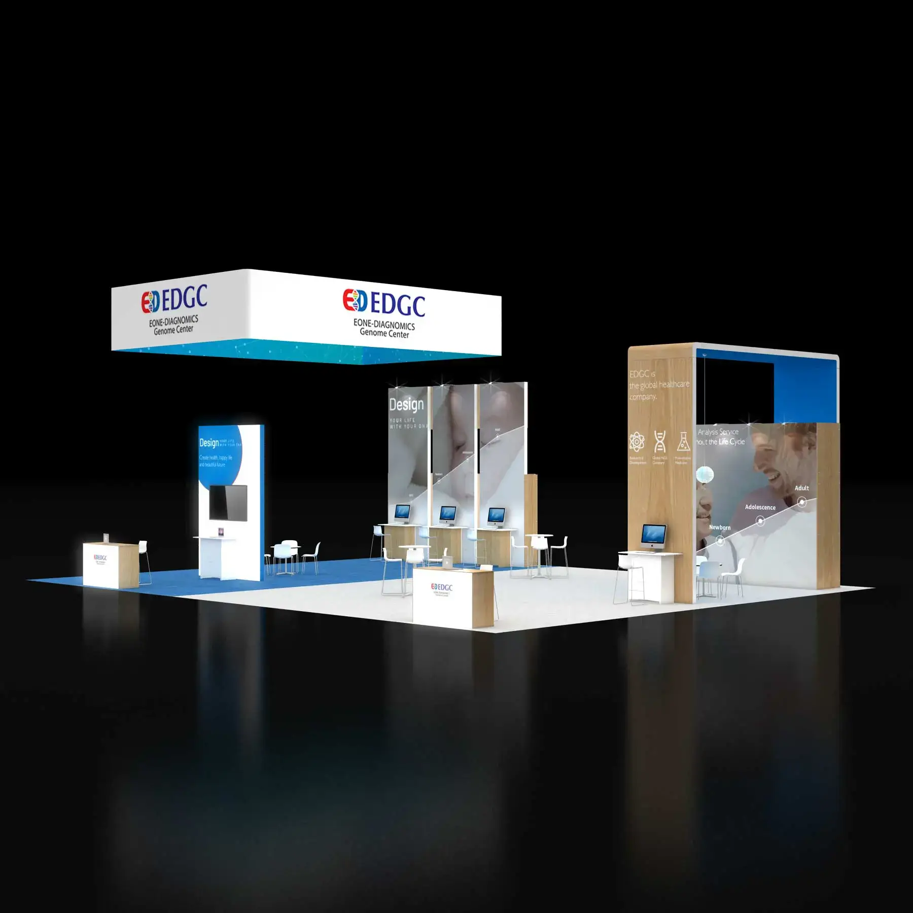 40x50 booth rental RLU4050 19 - image1
