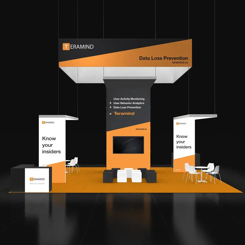 30x30 booth rental RLU3030 100 - image2