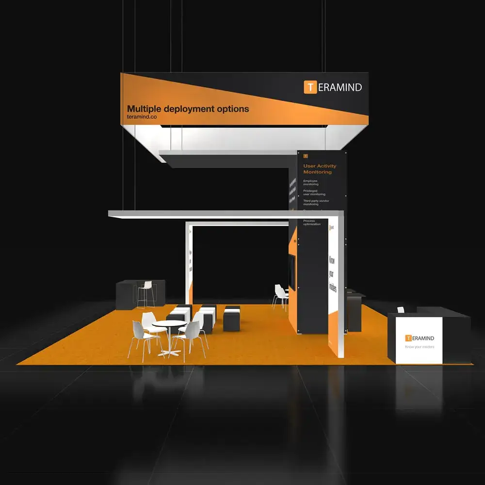 30x30 booth rental RLU3030 100 - image3