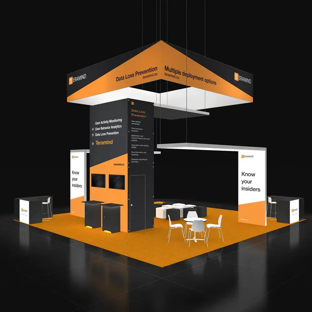 30x30 booth rental RLU3030 100 - image6