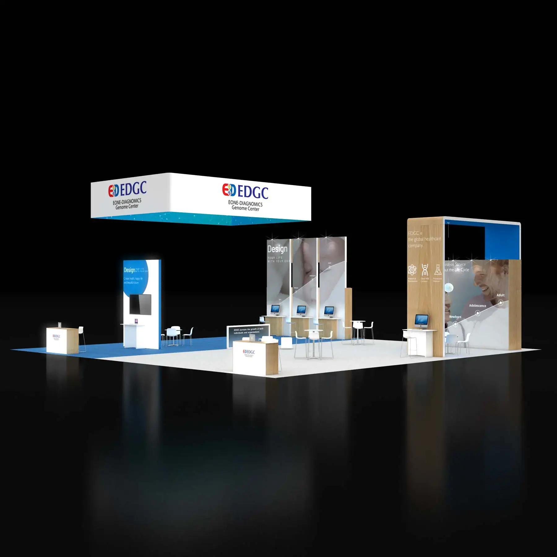 50x50 booth rental RLU5050 19 - image2