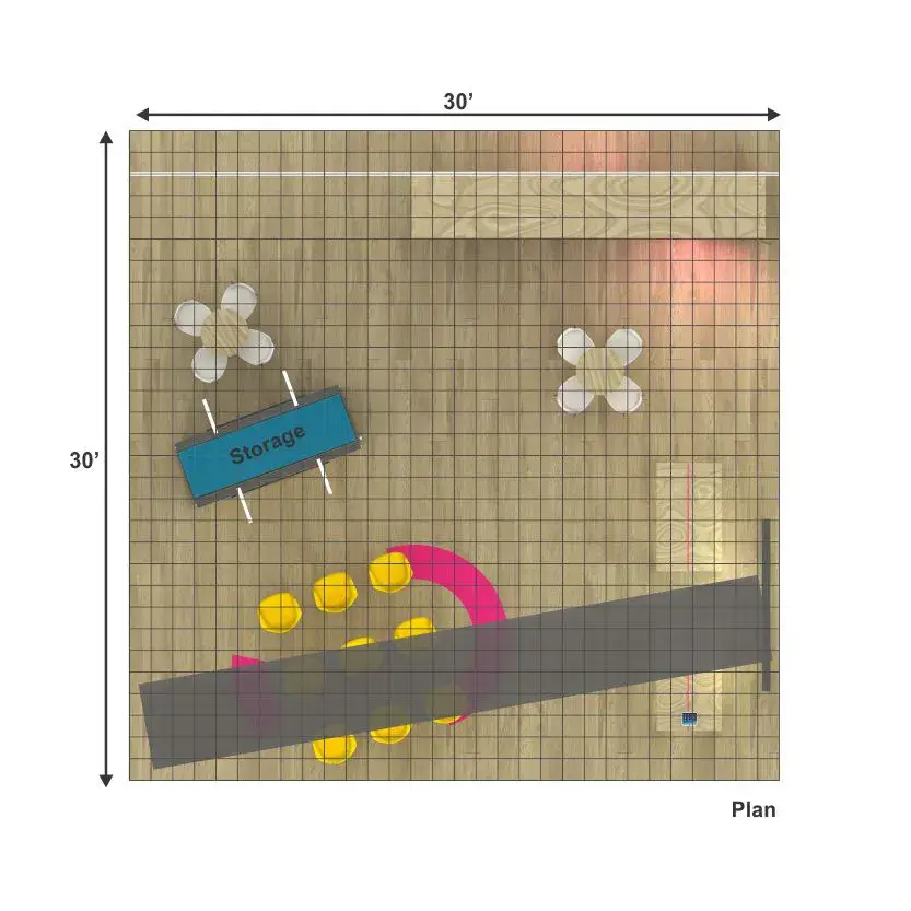 30x30 booth rental RLU3030 101 - image12