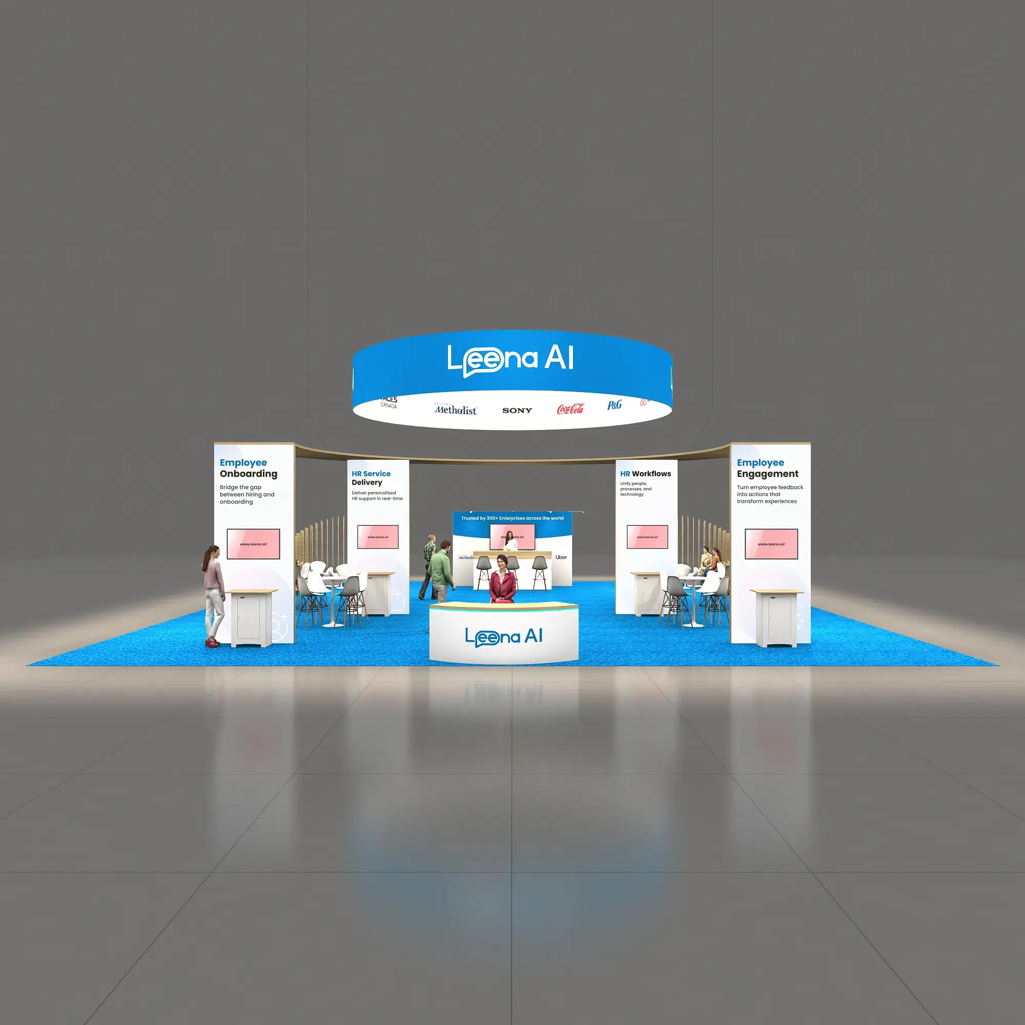 50x50 booth rental YRLU5050 20 - image1