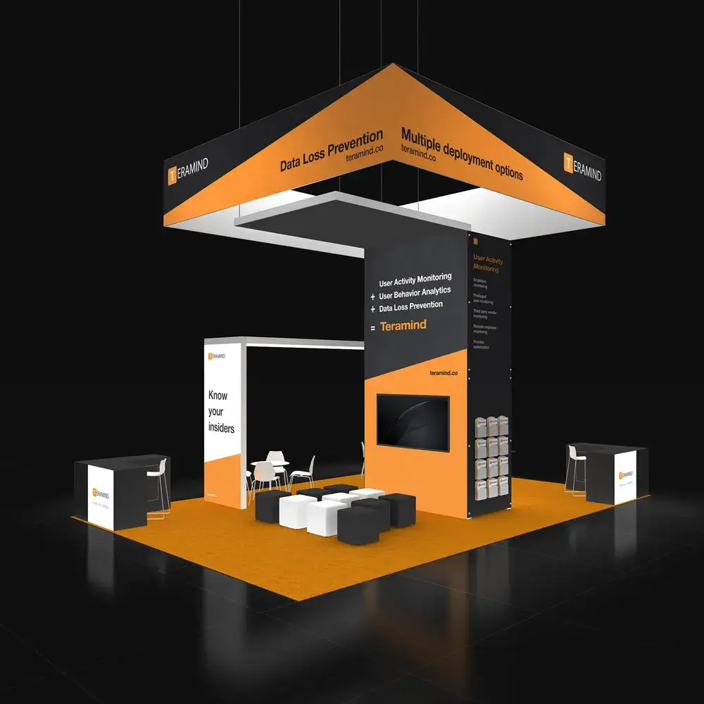 20x30 booth rental RLU2030 107 - image1