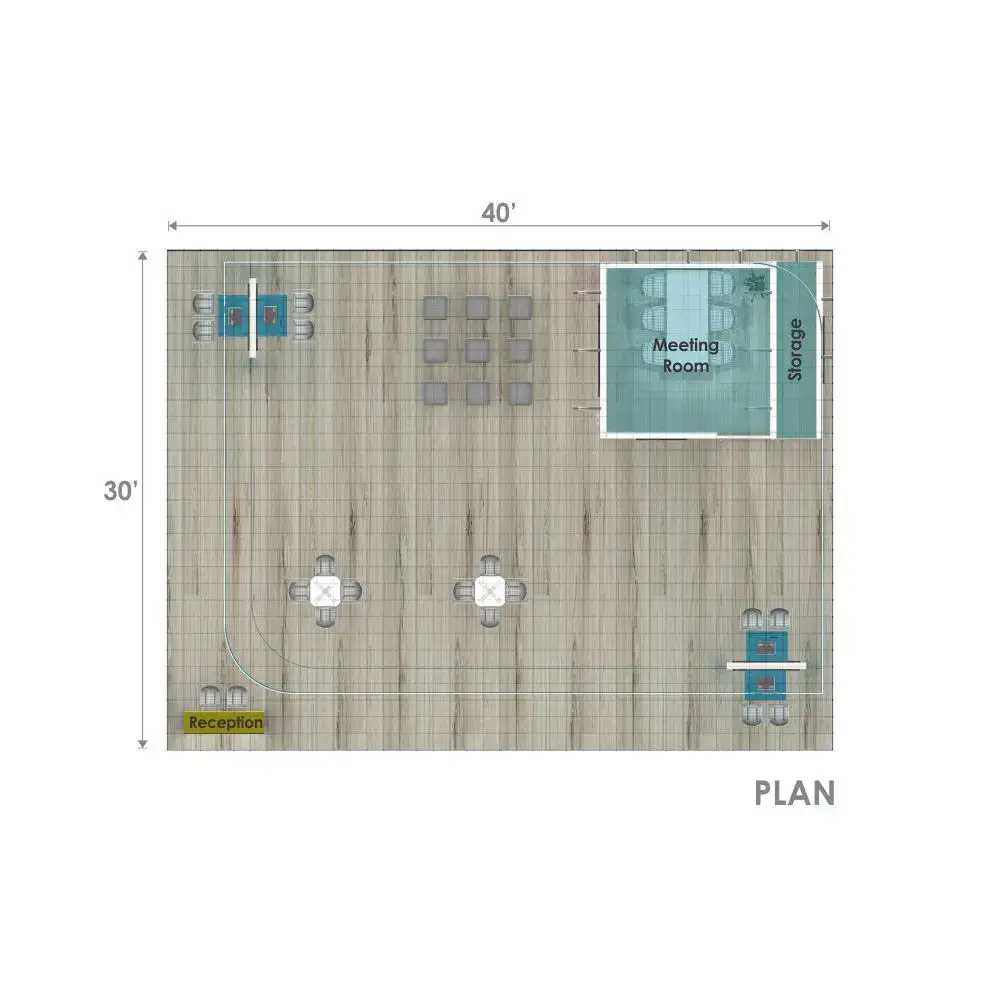 30x40 booth rental RLU3040 35 - image12