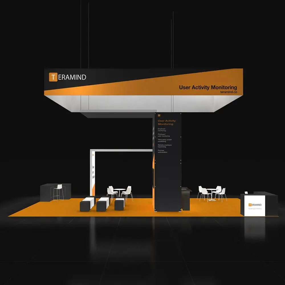 20x40 booth rental RLU2040 60 - image5