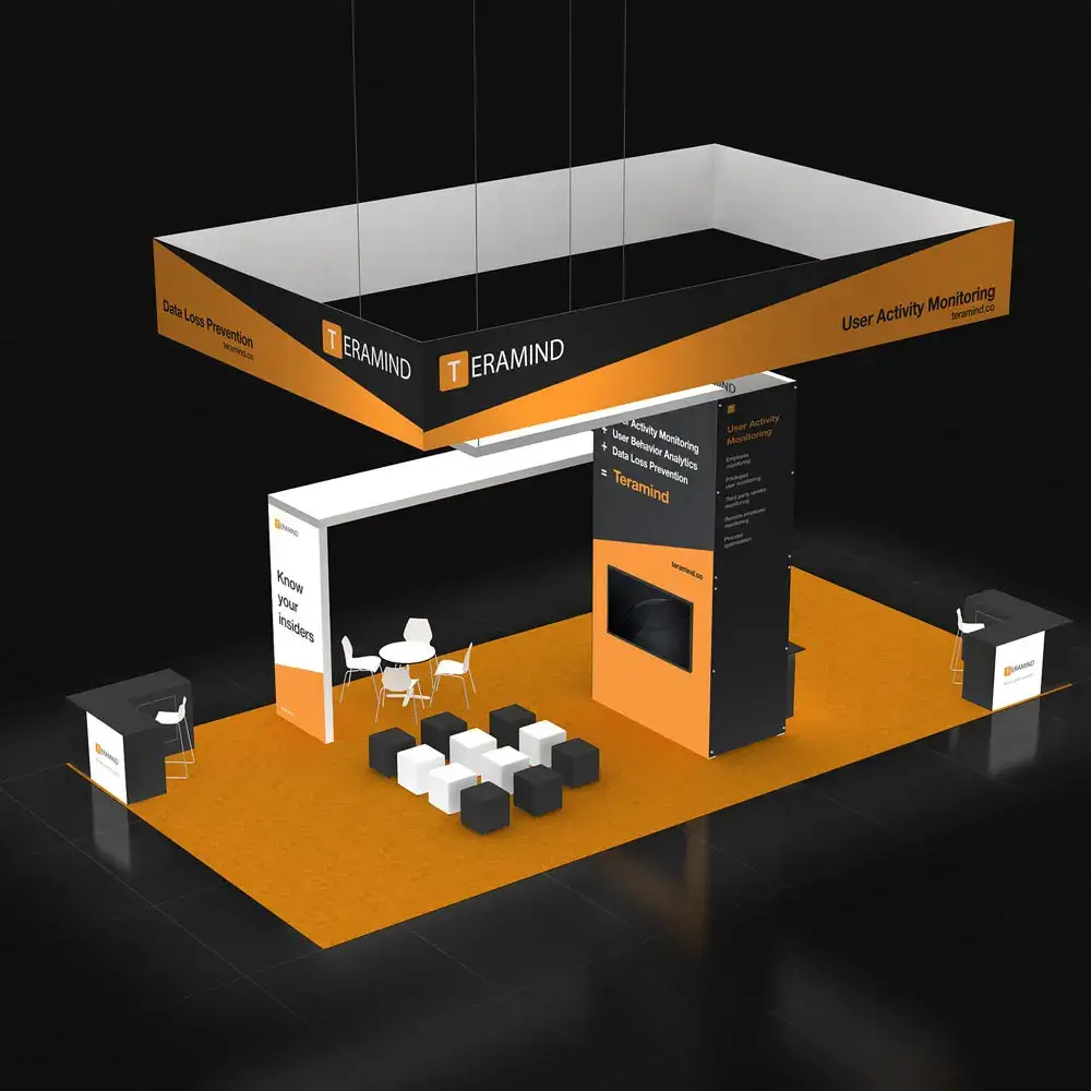 20x40 booth rental RLU2040 60 - image6