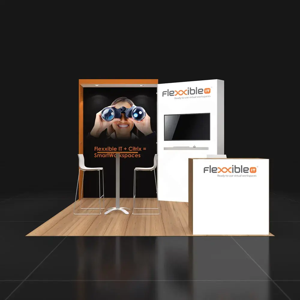 10x10 booth rental GRLU1010 21 - image1