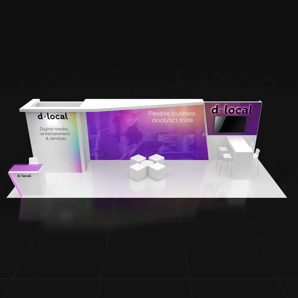 10x30 booth rental RLU1030 24 - image1