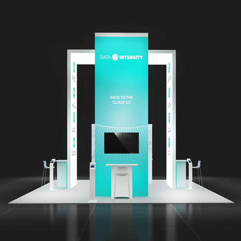 20x20 booth rental GRLU2020 02 - image1
