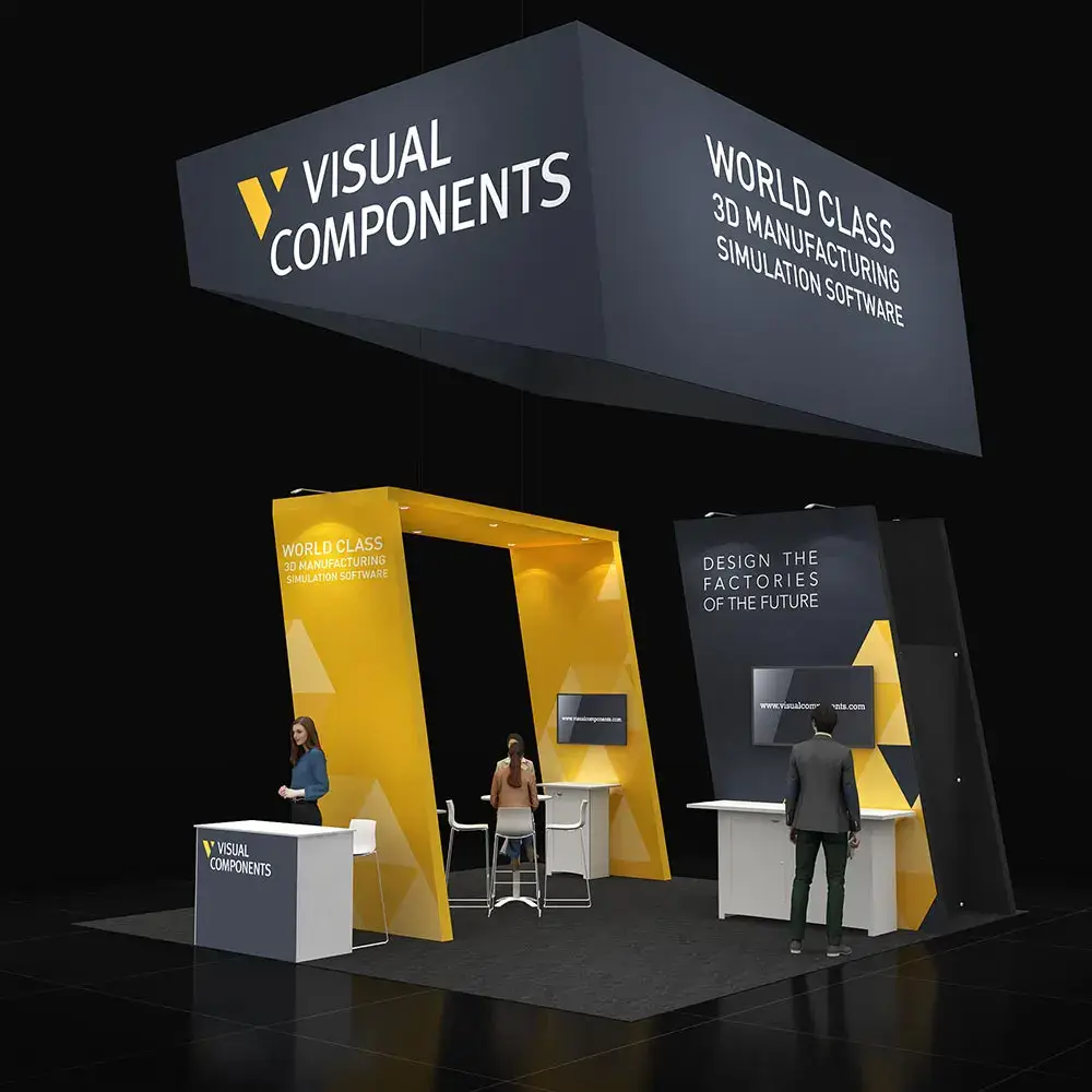 20x20 booth rental YRLU2020 143 - image1