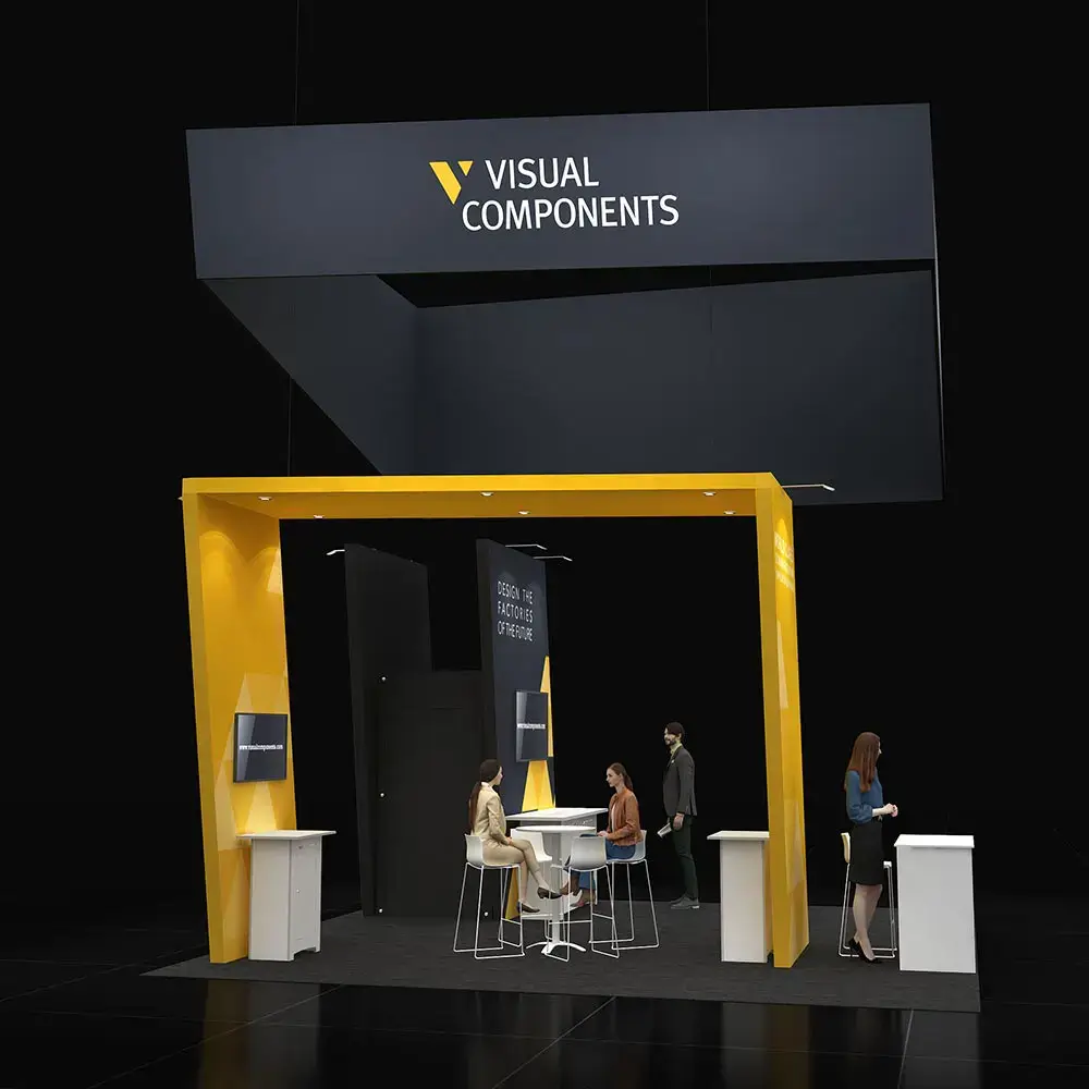 20x20 booth rental YRLU2020 143 - image2