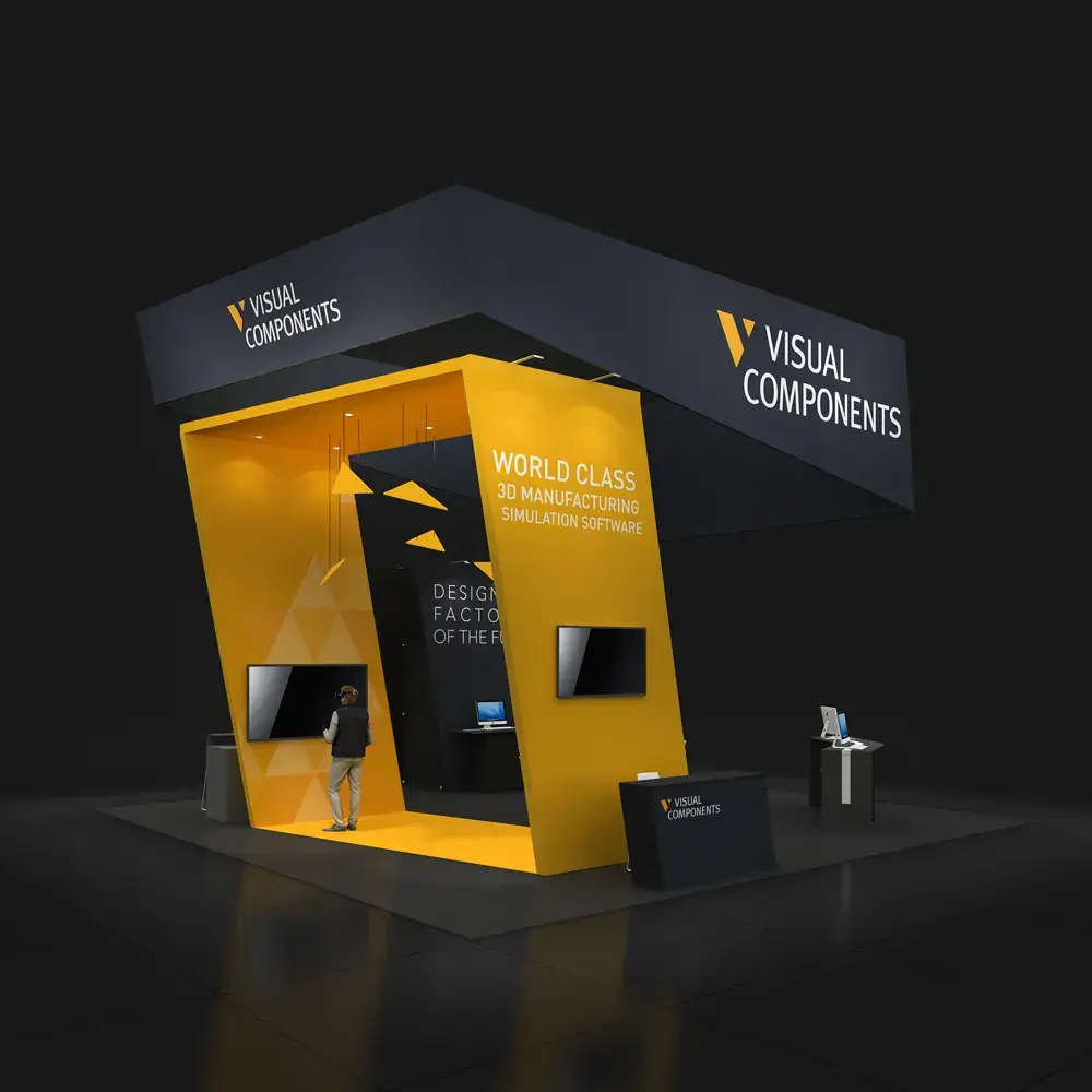 30x30 booth rental RLU3030 111 - image7